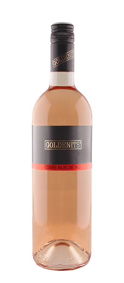 Goldenits Weinflasche Cuveé in Rosé