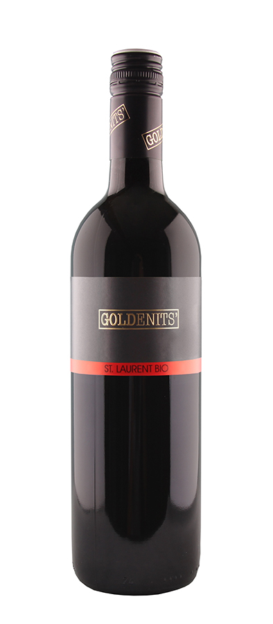 Goldenits Weinflasche St. Laurent Prädium